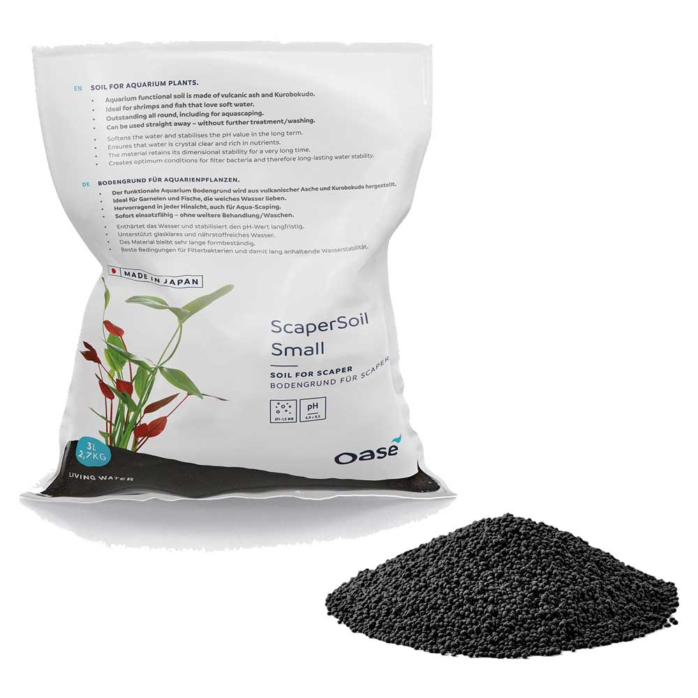 Soil za akvarijum: Oase soil 9l black