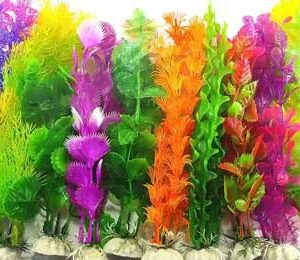 Plastične biljke za akvarijum