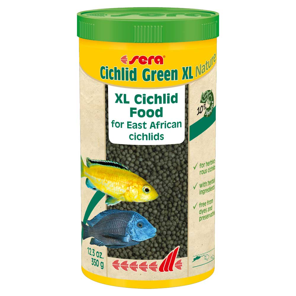 Hrana za ribice : Sera cichlid green xl nature 1000ml